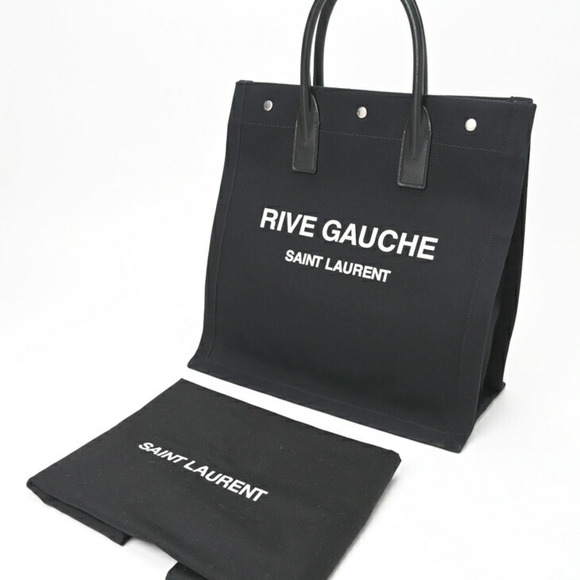SAINT LAURENT Black Tote Bag - Picture 10 of 10